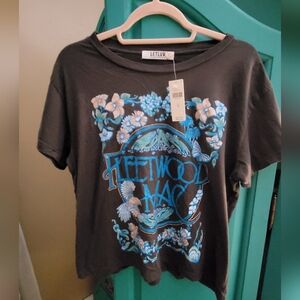 Anthropologie LETLUV Fleetwood Mac Graphic Tee